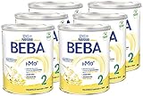 Nestlé BEBA 2 Folgemilch, Folgenahrung nach dem 6. Monat, 6er Pack (6 x 800g)