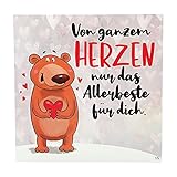 Depesche 3868.015 Glückwunsch-Karte zum Geburtstag (neutral), ansprechende Geburtstagskarte mit Musik und passendem Spruch, mit Innentext und Umschlag, 17 x 16,5