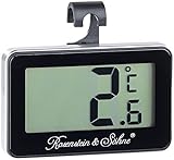 Rosenstein & Söhne Digital Thermometer: Digitales Gefrier- & Kühlschrankthermometer (Tiefkühlthermometer Digital)