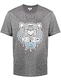 Kenzo Luxury Fashion Herren FA55TS0504YA98 Grau Baumwolle T-Shirt | Frühling Sommer 20