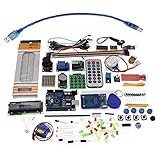 Starter Kit für Arduino Projekte wie Breadboard Halter, LCD 1602, Servo, Sensoren und detaillierte Anleitungen MA05