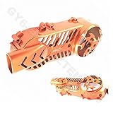 TUNING - STYLING VARIOMATIK- / KICKSTARTER- / KUPPLUNGS DECKEL - MOTORDECKEL LINKS * 40,7cm z.B.für BAOTIAN BENZHOU YIYING HYOSUNG ZNEN CHINA ROLLER…125-200cc / 152QMI / 157QMJ / 4-TAKT