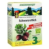 Schoenenberger Schwarzrettich naturreiner Heilpflanzensaft, 3x200 ml Lösung
