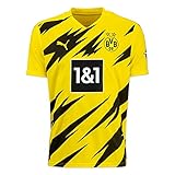 Puma Herren BVB Home Trikot Replica 20/21 T-Shirt, Cyber Yellow Black, L