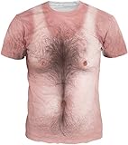 Imbry Herren bunt Galaxy 3D Druck Rundhals Casual Strassenmode Sport Spaß Motiv Tops T-Shirt (L, Brusthaar)