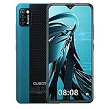 CUBOT Note 7 Smartphone ohne Vertrag, 4G Handy, 5.5 Zoll HD Display, Android 10, 3100mAh Akku, 3 Kameras, 2GB/16GB, 128GB erweitbar, Dual SIM, Face ID, Grü