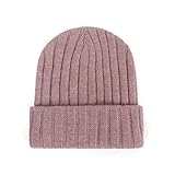 ZENING Beanie-Mütze, Unisex, Strickmütze, klassisches Strick, dehnbar, warm, Unisex-Mützen, Kopfbedeckung, Strick