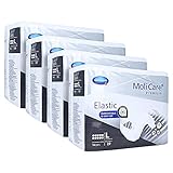 MoliCare Premium Elastic 10 Tropfen Größe L Karton (4 x 14 Stk.) Karton | Inkontinenz Windeln | Inkontinenz Slip | Inkontinenzhose (L)