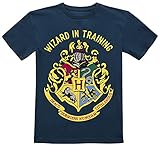 Harry Potter Wizard In Training Unisex T-Shirt dunkelblau 128