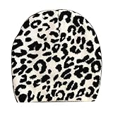 Suzanne Modische warme Wintermütze, weich, modisch, warm, Zebra-/Kuh-/Leopardenmütze, für Frauen, leopard, M/L