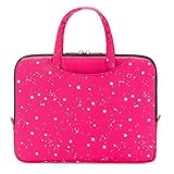 Yumbox Poche Kühltasche für 1 Lunchbox mit Tragegriff (Fuchsia Stars) - Kleine Isoliertasche Lunchbag | Brotdosen Kühlung