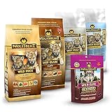 Wolfsblut - Welpen Probierpaket 4 x 500 g + 250 g - Trockenfutter - Hundefutter - G