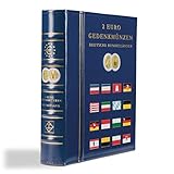 Leuchtturm 341013 Vista Münzalbum - 2€ Gedenkmünzen dt. Bundesländer - 8 Münzblätter für je 2 Sätze und Schutzk