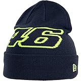 New Era VR46 Cuff Keyline Beanie (one Size, Navy)