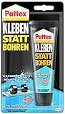 Pattex Kleben statt Bohren Wasserresistent, Weiß, 142 Gramm, PKBW1