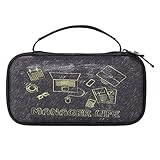 bfh Aufbewahrungstasche Box Harte Eva-Tragetasche für TI-Nspire CX CAS Grafikrechner Griff Aufbewahrung