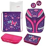 Herlitz 50025589 Grundschulrucksack SoftFlex Plus Butterfly , 1 Stück