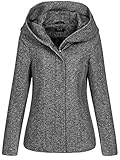 ONLY Damen Übergangsjacke Onlnew Sedona 15214612 Dark Grey Mel XL