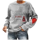 Weihnachten Hoody Damen mit Kapuze Lange Tshirts Damen fur Leggings Tedi online Shop Kuscheltier Pullover Damen lässig Pullover Damen Herbst t Shirt Frauen Thrasher Damen seidenblusen für D