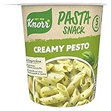 Knorr Pasta Snack Creamy Pesto leckere Instant Nudeln fertig in nur 5 Minuten, 1 x 68 g