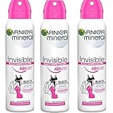 150ml Garnier Mineral Invisible Black White Colors 48h NON STOP Anti Transpirant 3er Pack (3x150ml)