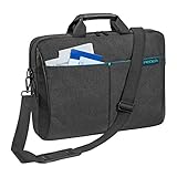 Pedea Laptoptasche Lifestyle Notebook-Tasche bis 17,3 Zoll (43,9 cm) Umhängetasche mit Schultergurt, Schw