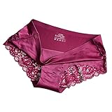 Hirolan String Damen Spitzen Strings Unterhose Spitze Dessous Tangas Baumwolle WäSche Reizvolle Tanga SchlüPfer UnterwäSche Sexy Unterhosen Damen Bikini Slip