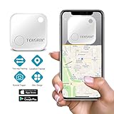 Schlüsselfinder mit App-Steuerung, Bluetooth-GPS-Ortungsgerät für Schlüssel, Geldbörse, Tasche, Gepäck, Smart-Tag, austauschbarer Akku, Anti-Verlust-Alarm für iPhone iOS/Android kompatib
