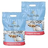 Tchibo Feine Milde Kaffeepads, 200 Stück, 2x100