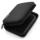 deleyCON Navi Tasche Navi Case Tasche für Navigationsgeräte - 6 Zoll & 6,2 Zoll (17x12x4,5cm) - Robust & Stoßsicher - 1 Innenfach - Schw