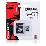 Original Kingston MicroSD SDHC Speicherkarte 64GB For Samsung Galaxy S7 Edge (SM-G935F)