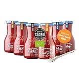 Curtice Brothers Limited Edition BBQ Set 6 x 300 g - BIO Qualität - Great Taste Award - 2x Tomaten Ketchup, 2x Curry Ketchup sowie Sweet Chili und Chili Ketchup