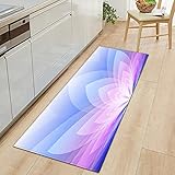 Schlafzimmer-Wohnzimmer-Eingangstürmatte im nordischen Stil, einfache Küchenbodenmatte, Rutschfester waschbarer Teppich im Badezimmer A9 50x160