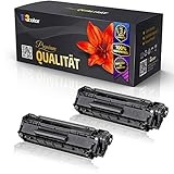 2X Print-Klex Tonerkartuschen kompatibel für Canon Fax L150 Fax L170 3500B002 728 Schwarz Black - Office S