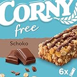 Corny free Schoko, Müsliriegel OHNE Zuckerzusatz, 1 Schachtel mit 6 Rieg