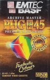 EMTEC EC-45 PHG VHS-C Videocassette (Camcorder)