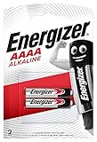 Energizer Ultra+ LR61 Mini AAAA 1.5V Alkaline-Batterien, 2-er Pack
