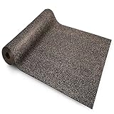Certeo Sicherheits-Matte gegen Glätte | BxL 120 x 150 cm | Braun | Polyester/Glasgarn | Verrottungsfest Witterungsbeständig W
