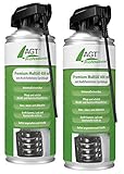 AGT Professional Kriechöl: Premium-Multiöl mit Multifunktions-Sprühkopf, 2X 400 ml (Ölsprays)