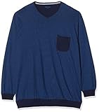 Seidensticker Herren Anzug lang Schlafanzug-167594 Zweiteiliger Schlafanzug, Dark Blau (Navy 815), 52