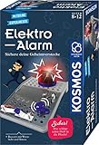 KOSMOS 658083 Elektro-Alarm, Sichere Geheimverstecke, Elektro-Bausatz für Alarmanlage, Blinkendes Warnlicht, Sirene, Experimentierset für Kinder ab 8 Jahre, Experimentierkasten, Geburtstagsgeschenk