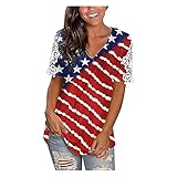 Hemden Damen Damen Tank-top mit rundem Ausschnitt brautjungfernkleider lang Army Shirt musselin Bluse(#NJ-A32 Pullover Damen, L)