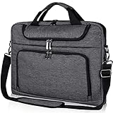 BERTASCHE Laptoptasche 17 Zoll - 17,3 Zoll Notebooktasche Schulter Tasche für Uni Arbeit B