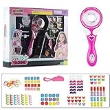 lefeindgdi Automatische Hair Braider, elektrische Frisur Braid Twisting Braider Kit, DIY Hair Twister Styling Tool Neuheit Geschenk für Teen G