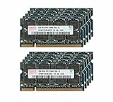 RAM-Speicher (4 GB, 2 x 2 GB, DDR2, PC2, 5300S, 667 MHz, SODIMM, 200-polig)