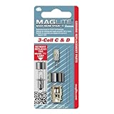 Mag-Lite LMSA301 Xenon Ersatzleuchtmittel für 3C-/ D-Cell Stablamp