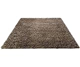 ESPRIT Cool Glamour Moderner Markenteppich, Polyester, Braun, 300 x 200 x 5