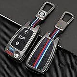 TGHYJU Schlüsselgehäuse Ist Geeignet Für Audi A1 A3 8P 8V 8L A4 B6 B7 B8 A5 8T A6 C5 C6 C7 A7 4G A8 4E D3 D4 T