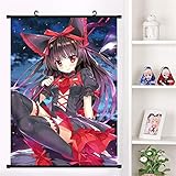 WUJIJILI Japanisches Anime Tor Jieitai Kanochi Nite Kaku Tatakaeri Wandrolle Gemälde Otaku Fashion Home Decor Art Poster 40x60cm N