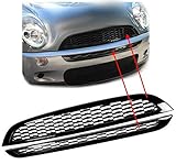 1023197 Kühlergrill für R50 R52 R53 Sportgrill SCHWARZ HOCHGLANZ